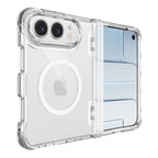 High Clear Magnetic Phone Case For iPhone Duo IPhone Duo 18 Ultra For Magsafe Wireless Charging Folding Bumper Hinge Cover