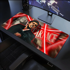 Film Scarface Tony Montana Mouse Pad Large Desk Mat Keyboard Ergonomic Office Rubber PC Non-slip Anti-fray Home Custom