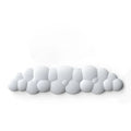 Cloud Wrist Rest Keyboard Memory Foam Mouse Mat Anti-slip Keyboard Handle Support MousePad Set Ergonomic Cloud Wrist Brace
