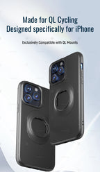 Shockproof Case for iPhone 17/16/15/14/13/12/11 Pro/X Max/XR Mini Lock-in Design Cover Fit Quad-style Bike/Moto Mount
