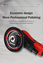 Automotive Brushless Mini Orbital Sander Orbital Grinder Concrete  Grinder for Cars Wall  Machine  Eccentric Grinding Mach