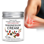 Non-Greasy 100g Magnesium Joint & Muscle Care Cream Nourishes/Moisturizes, Daily Use Boosts Elastic Skin Chamomile, Lavender