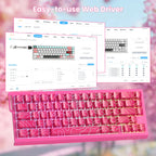 ATTACK SHARK X68HE X68PRO HE Magnetic Axis Gaming Keyboard Wired 8K Return Rate 5000mAh Battery Web Driver PBT Keycaps Esports