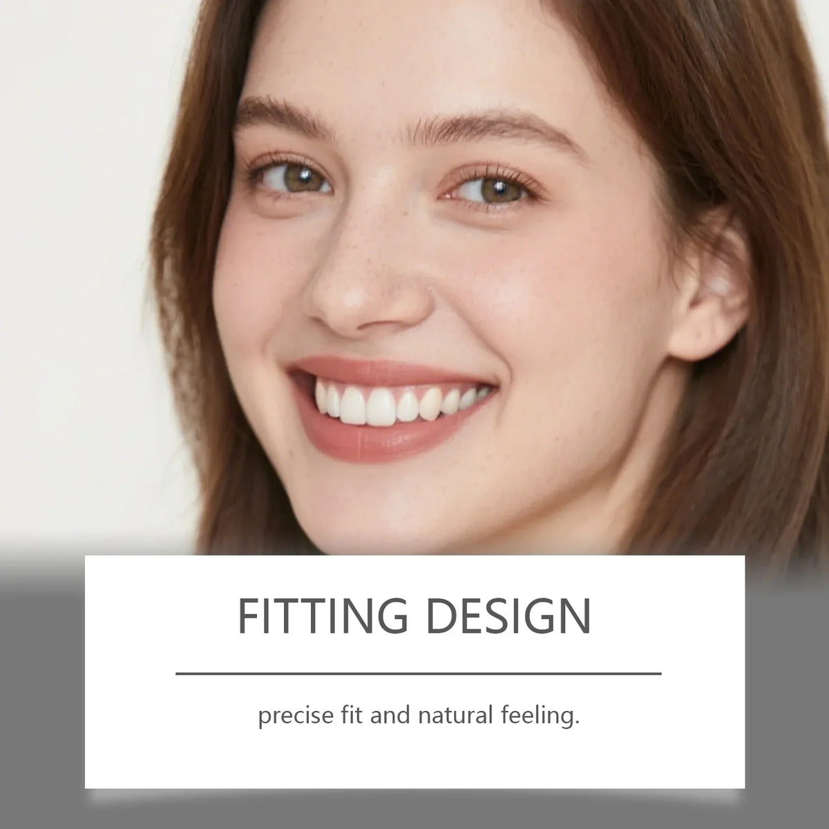 Temporary Teeth Veneers Real Looking Decorative Snap On Teeth Covers Temporary Beauty Teeth Accessory for Daily Makeup Party Photo Use