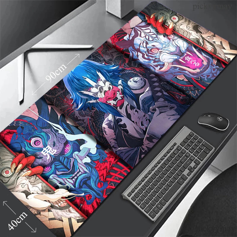 Design Mouse Pad Popular Large Gamer XXL Keyboard Mat Mouse Mat 550x1000mm Carpet Rubber Desk Mat Gaming Notebook Mousepad