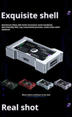 HMLAB ZNEO Gaming USB Hub - 2-to-3 Port, 8K Hz, Independent Power, With Screen, Trendy for Gaming Ambience Desk Setup
