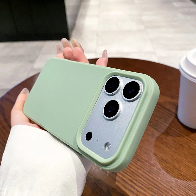 Luxury Candy Color Silicone Soft Case For iPhone 17 Air 16 16E 15 14 Pro Max Plus Matte Thin TPU Cover For iPhone17ProMax 17Pro