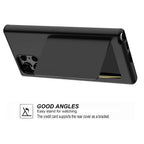 For Samsung Galaxy S24 Ultra S23 S22Plus S21+ S20 FE S10 A12 A52 A72 Case Wallet Card Slot Credit Card Cover For Samsung Note 20