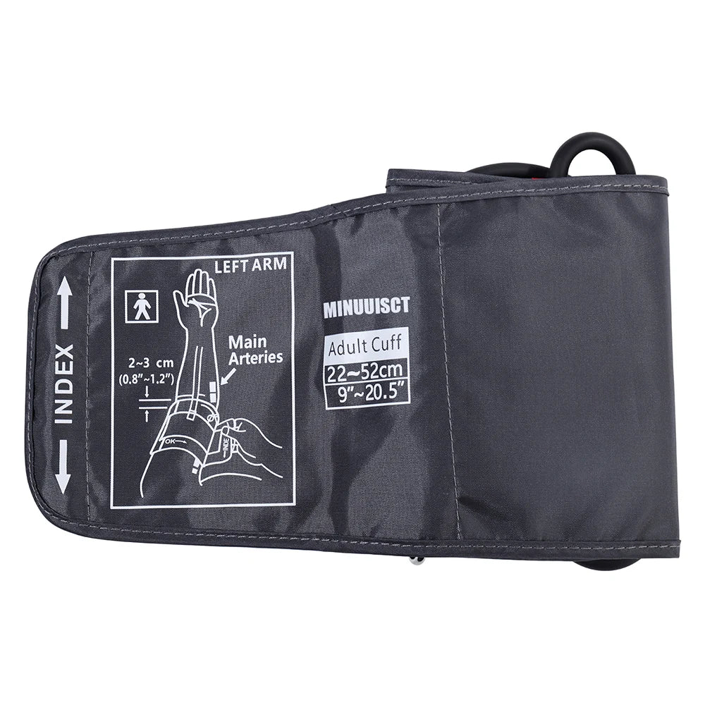 Adjustable Arm Blood Pressure Cuff 15-24cm 30-43cm 32-52cm Sphygmomanometer Sleeve Belt Medical Household Blood Pressure Monitor