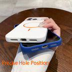 Luxury For Magsafe Silicone Phone Case For iPhone 11 12 13 14 15 16 17 18 Pro Max Magnetic Wireless Charging Back Case Cover