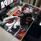 Mouse Pad Gamer Larger XXL Uchiha Itachi Madara N-Naruto Uzumaki Computer Keyboard Desk Mat Pc Gaming Accessories Black Mousepad