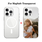 Magnetic Wireless Charger For Magsafe Transparent Case For iPhone 17 15 16 13 Pro Max Plus Personalized painting customization