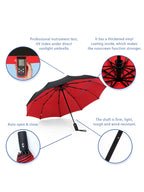 Windproof Double Layer Fully Automatic Resistant Umbrella
