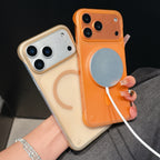 Ultra Thin Frameless Phone Case For iPhone 18 17 Pro Max Air 14 15 Plus 13 12 16 Pro For Magsefa Magnetic Matte Protection Cover
