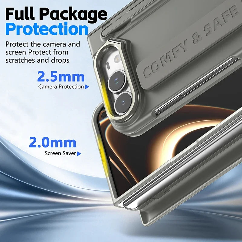 Matte PC Case for iPhone Duo with Wrist Strap Stylus and Kickstand