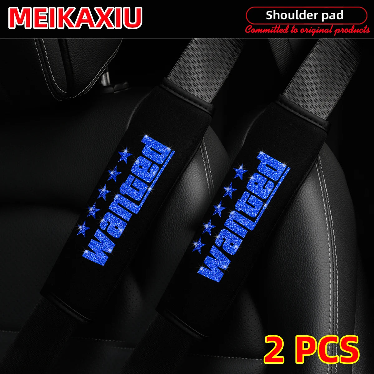 WANTED: Breathable Fabric Car Shoulder Cover with Safety Belt Decoration. New Type of Car Accessories for Women.