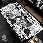 Anime D-Death Note Mouse Pad Large Keyboard Light Yagami Mouse Desk Pad XXL Non-Slip Rubber Gaming Pad Laptop Mouse Carpet XAXC