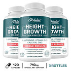 Natural Height Growth Maximizer for Kids, Teens and Adults Zinc and Calcium Increase Peak Height Supplement Bone Strength