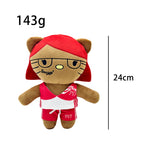 Multiple Styles Cute Cat Eminem XXXTentacion Frank Ocean Plush Toy Doll with Clothes Stuffed Soft Plush Toys Fans Collect Gift