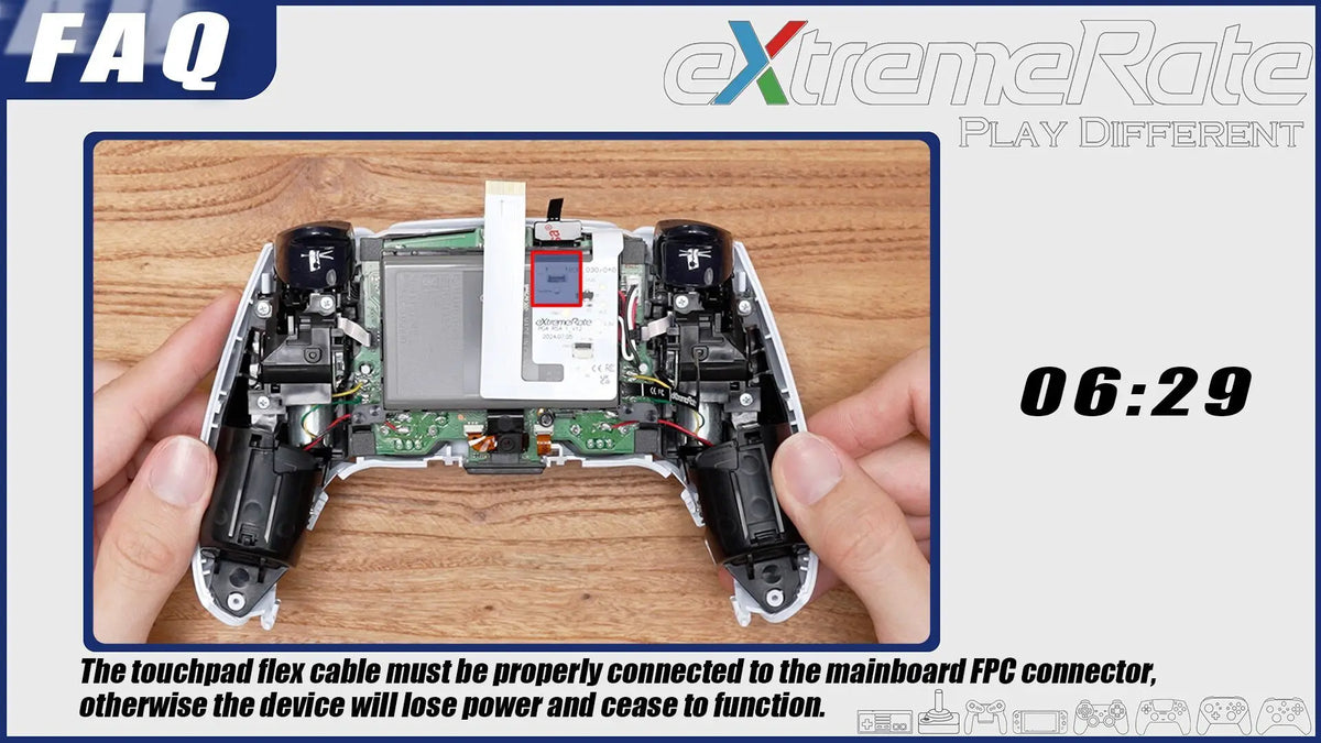 eXtremeRate Back Paddles Programable RISE V3 Remap Kit for ps5 Controller BDM-030/040/050, Upgrade Board Back Shell Back Button