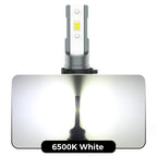 BMTxms 2Pcs 60W 12000LM Canbus H8 H11 9005 9006 Car LED Light Fog Light H9 HB3 HB4 9145 H10 LED Fog Lamp 6500K 3000K 12V Diode
