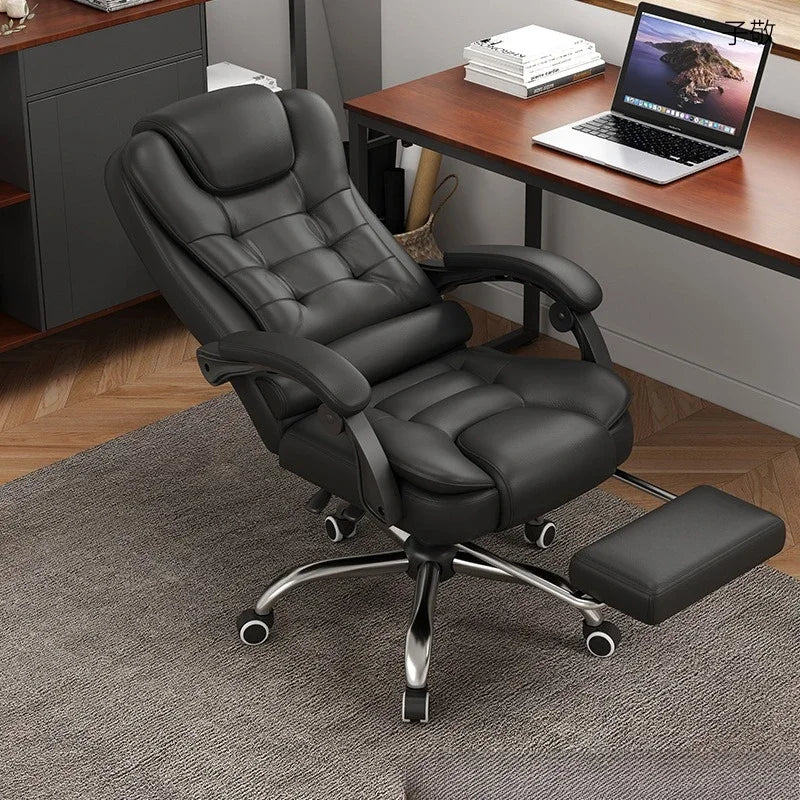 Multi-functional Computer chair Household comfortable boss chair Lifting swivel chair Recumbent back office chair