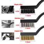 Car Detailing Brush Set The Ultimate Auto Cleaning Kit for Vents Gaps Maintenance Car Air Outlet Detail Clearance Brush