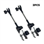 Fishing Umbrella Holder Sunshade Clamp 360 Degree Adjustable Bracket for 7-40mm Pole Outdoor Beach Camping