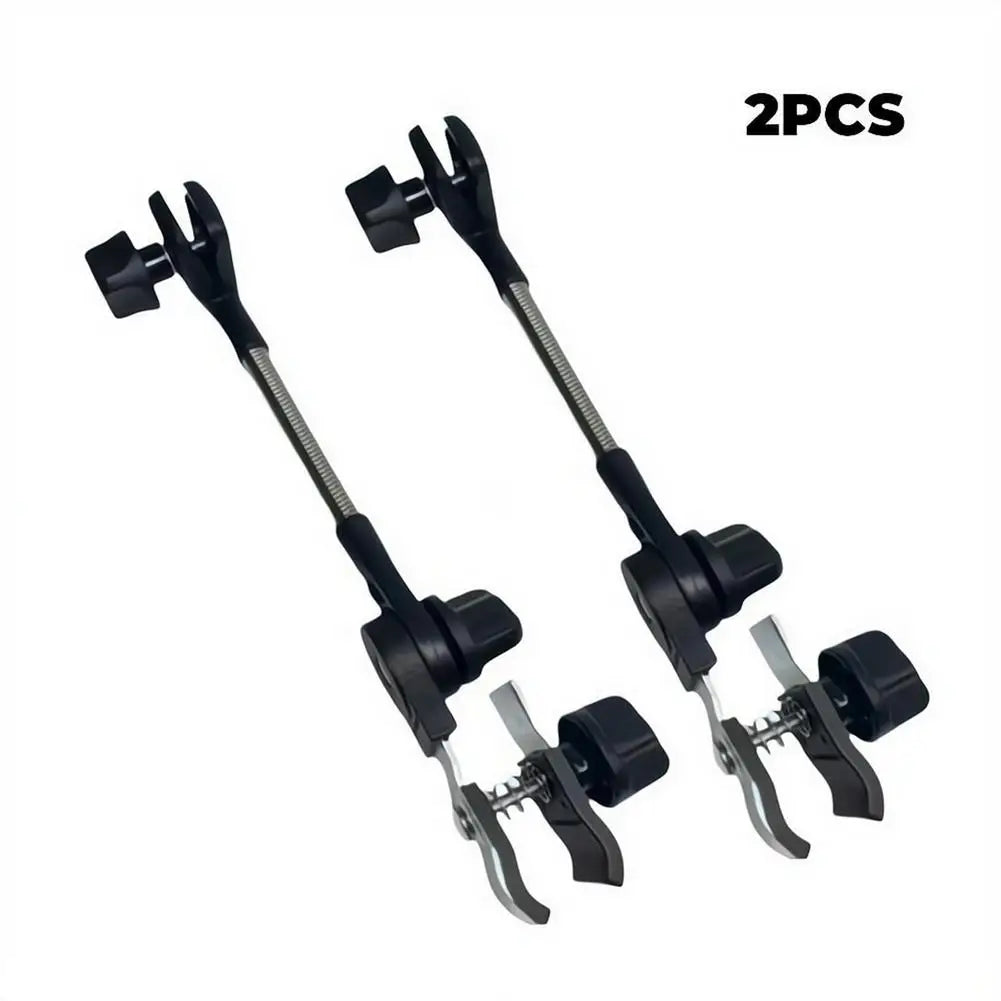 Fishing Umbrella Holder Sunshade Clamp 360 Degree Adjustable Bracket for 7-40mm Pole Outdoor Beach Camping