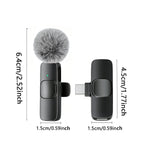 Type-C Port Professional Wireless Lavalier Microphone for Smartphones, Computers, Tablets, Plug and Play