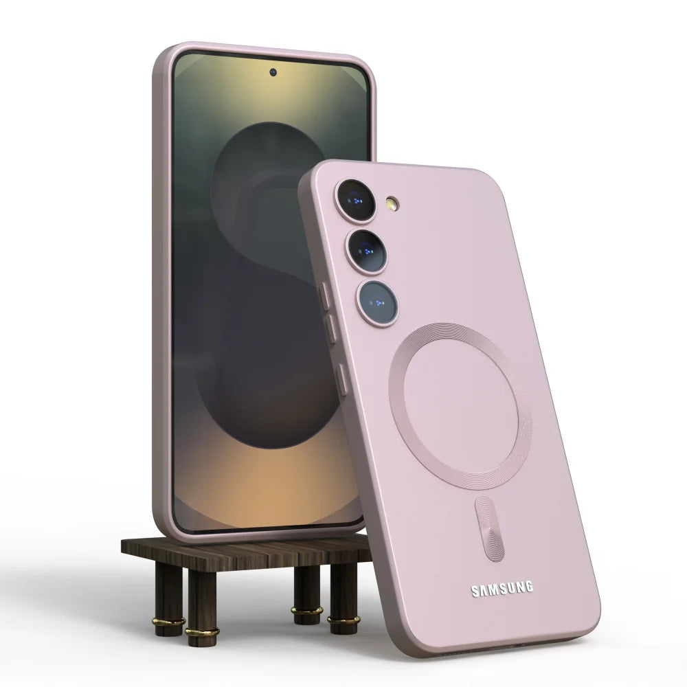 For Samsung Galaxy S25 S23 S22 S21 S26 Plus S24 FE A56 A55 A54 A36 A35 A16 Magnetic Case Shockproof Protective Back Cover Funda