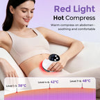 Electric Cupping Gua Sha Massager, 9-Level Suction Lymphatic Drainage Device, Red Light Heat Body Scraper Back Neck Shoulder