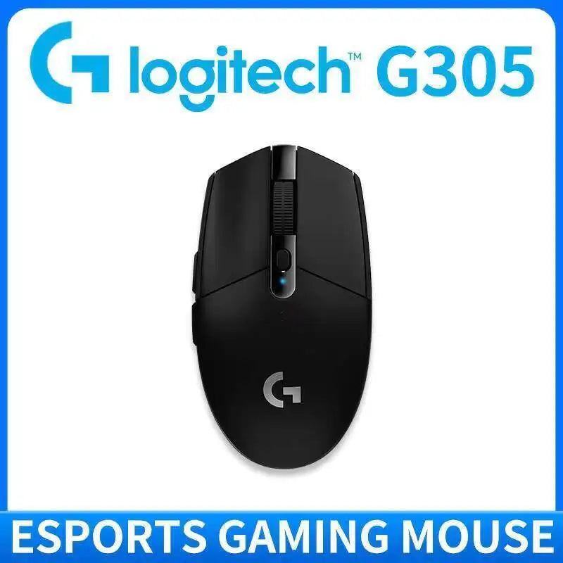 Wireless Gaming Mouse Logitech G305 LIGHTSPEED, 12000 DPI HERO, 6 Buttons, 250hr Battery, 99g, PC Mac Gamers