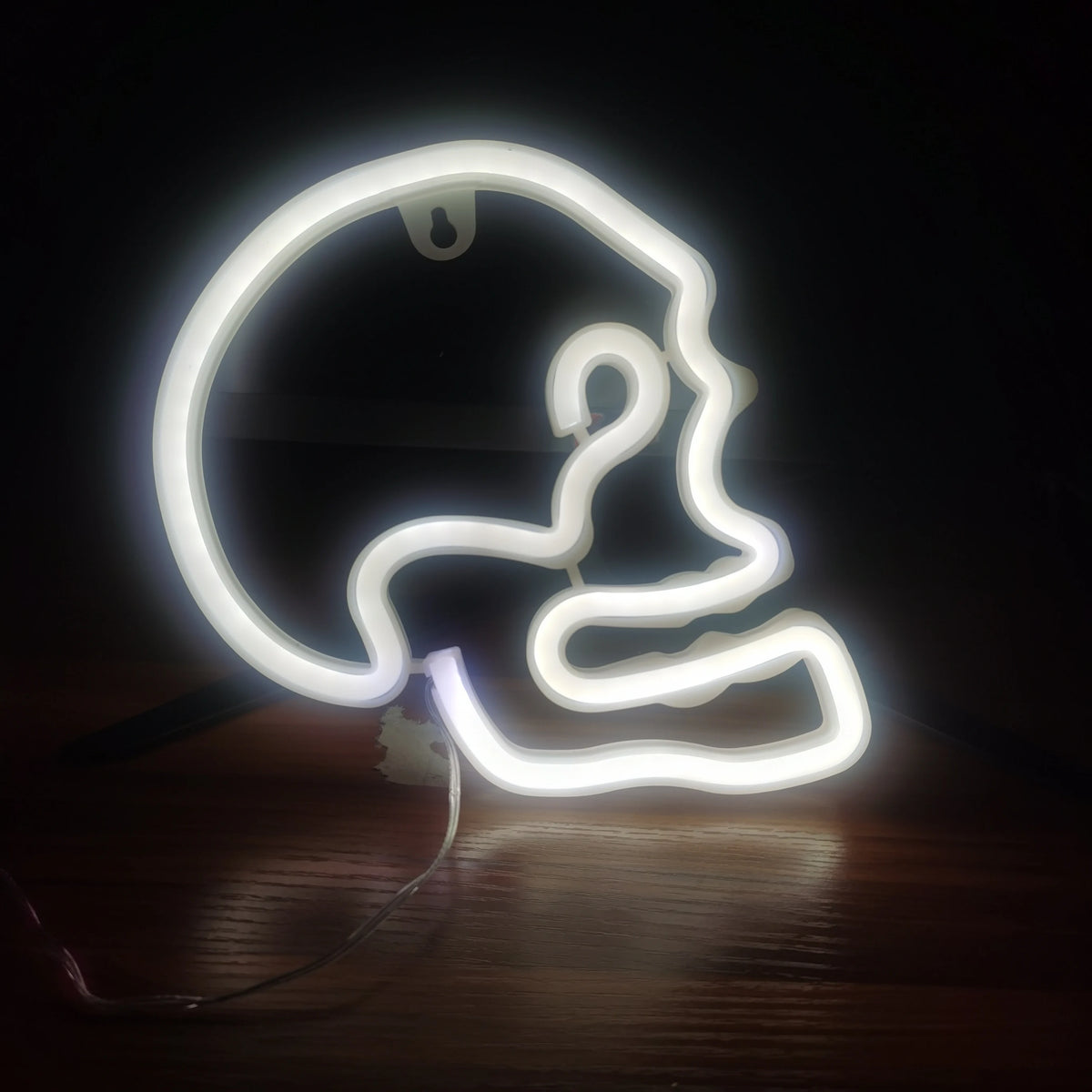 Halloween Bat Spirit LED Neon Wall Decor for Party Gift - Terrifying Atmosphere - USB or Battery Powered
