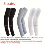 1/3 Pair of Breathable Sun Protection Sleeves - Breathable & UV Protective Gear for Sports, Driving, & Outdoor Adventures