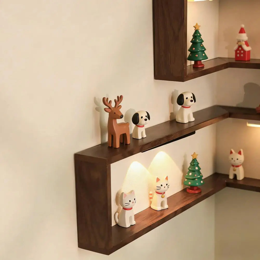 90° Corner Wall Shelf – Floating Display Rack