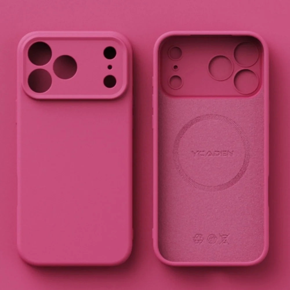 TPU Shockproof Cover For iPhone 17 16 Pro Max For iPhone 17Air 16 15 14 13 Plus Case Liquid Silicone Original TPU Magsafe Case