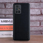 Case for Xiaomi Redmi 10 2022 coque Luxury textile Leather skin soft TPU hard PC phone cover for xiaomi redmi 10 case funda