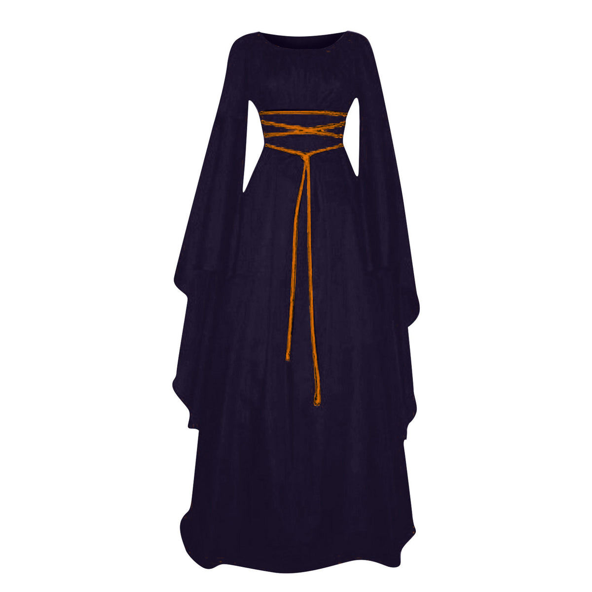 Women Dresses Vintage Medieval Cosplay Costume Ghost Witch Vampire Gothic Dress Halloween Christmas Masquerade Party Dress