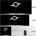 Universe Mouse Pad Gaming Astronaut Mousepad Keyboard Mats Space Desk Pads XXL 80x30cm Deskmat For Computer Mousepads Big Carpet