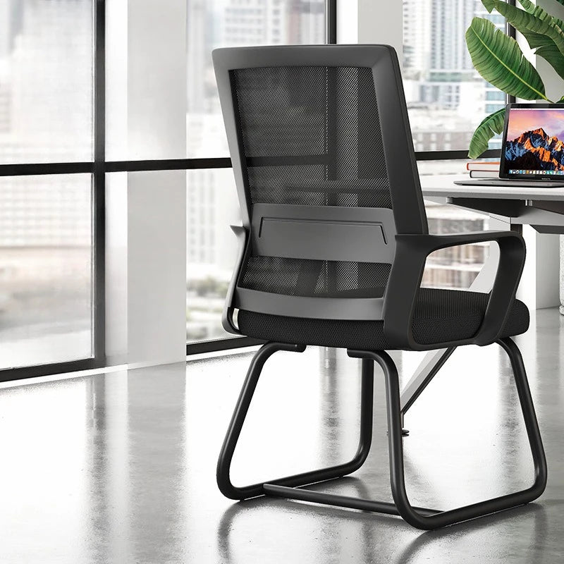 Ergonomic Mesh Office Chair - Breathable Computer Desk Chair with Lumbar Support, Height for Home & Dormitory