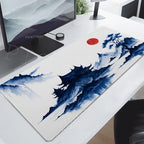 Ink Painting Desk Mat Gamer Mousepads Company Mouse Pad Office Desk Pads Large Mousepad Chinese Style Mouse Mats For Computer
