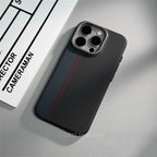 Relief Carbon Fiber Magnetic Case for iPhone 15 Pro Max 16 17 Pro Phone Cover Camera Metal Lens Protective Shell Hard PC Fundas