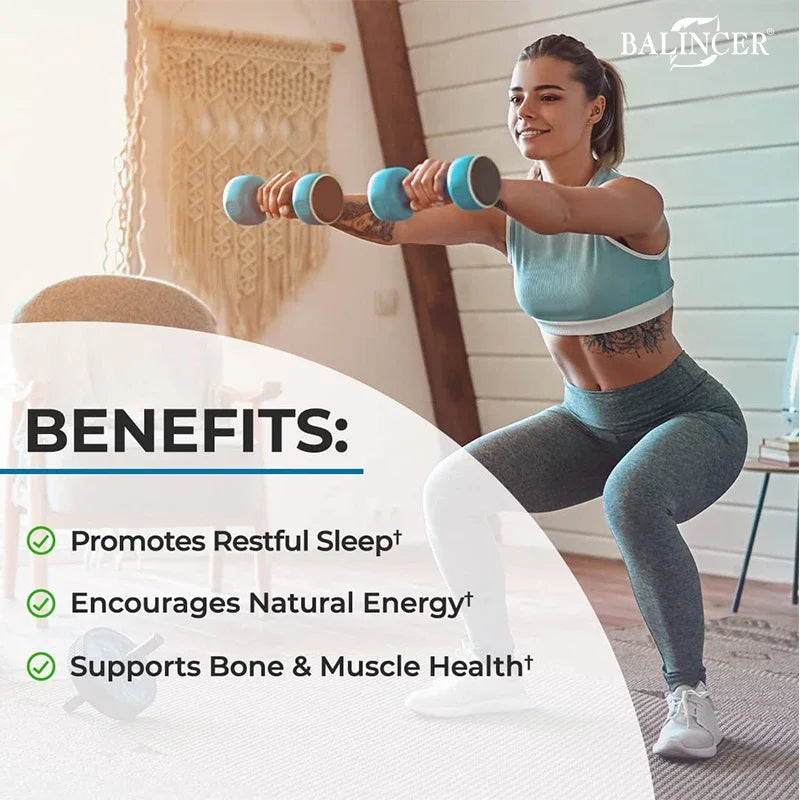 Magnesium Bisglycinate 400 Mg - 120 Vegetarian Capsules - Supports Muscle, Joint and Heart Health