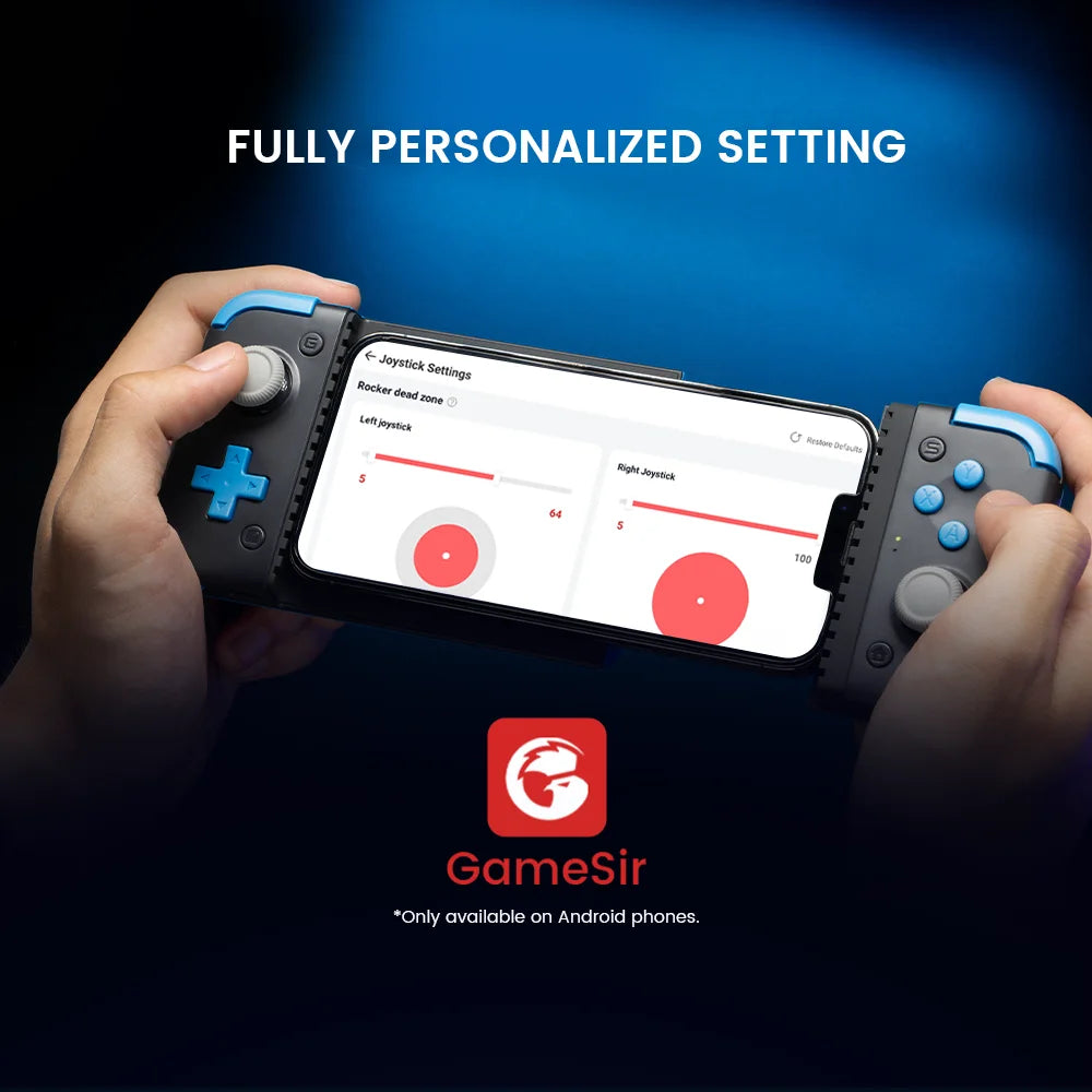 GameSir X2s Mobile Phone Gamepad Game Controller for Cloud Gaming Xbox Game Pass STADIA XCloud, Hall Effect Joystick and Trigger