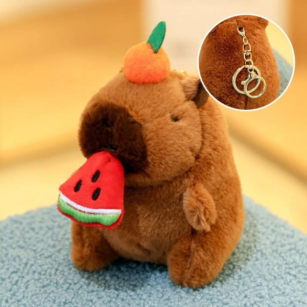 Cute Capybara Plush Toy Hoodie with Wings Simulation Doll Small Size Stuffed Animals Anime Fluffty Toy Birthday Party