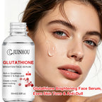 JUINHOU Glutathione Vitamin C Brighten Face Cream and Serum Set Even Skin Tone Niacinamide Anti-Oxidation Radiant Glow Skin