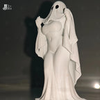 A ghost Niang ornaments, creative design modeling decorative ornaments, suitable for creating a festive atmosphere.