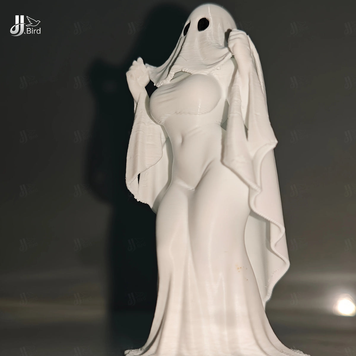 A ghost Niang ornaments, creative design modeling decorative ornaments, suitable for creating a festive atmosphere.