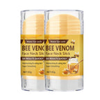 Bee Venom Face & Neck Firming Stick with Collagen & Vitamin C - Intense Moisturizing & Smoothing Anti-Aging Treatment